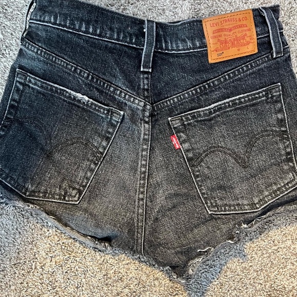 Levis Jean Shorts Sz 25 - Picture 4 of 5
